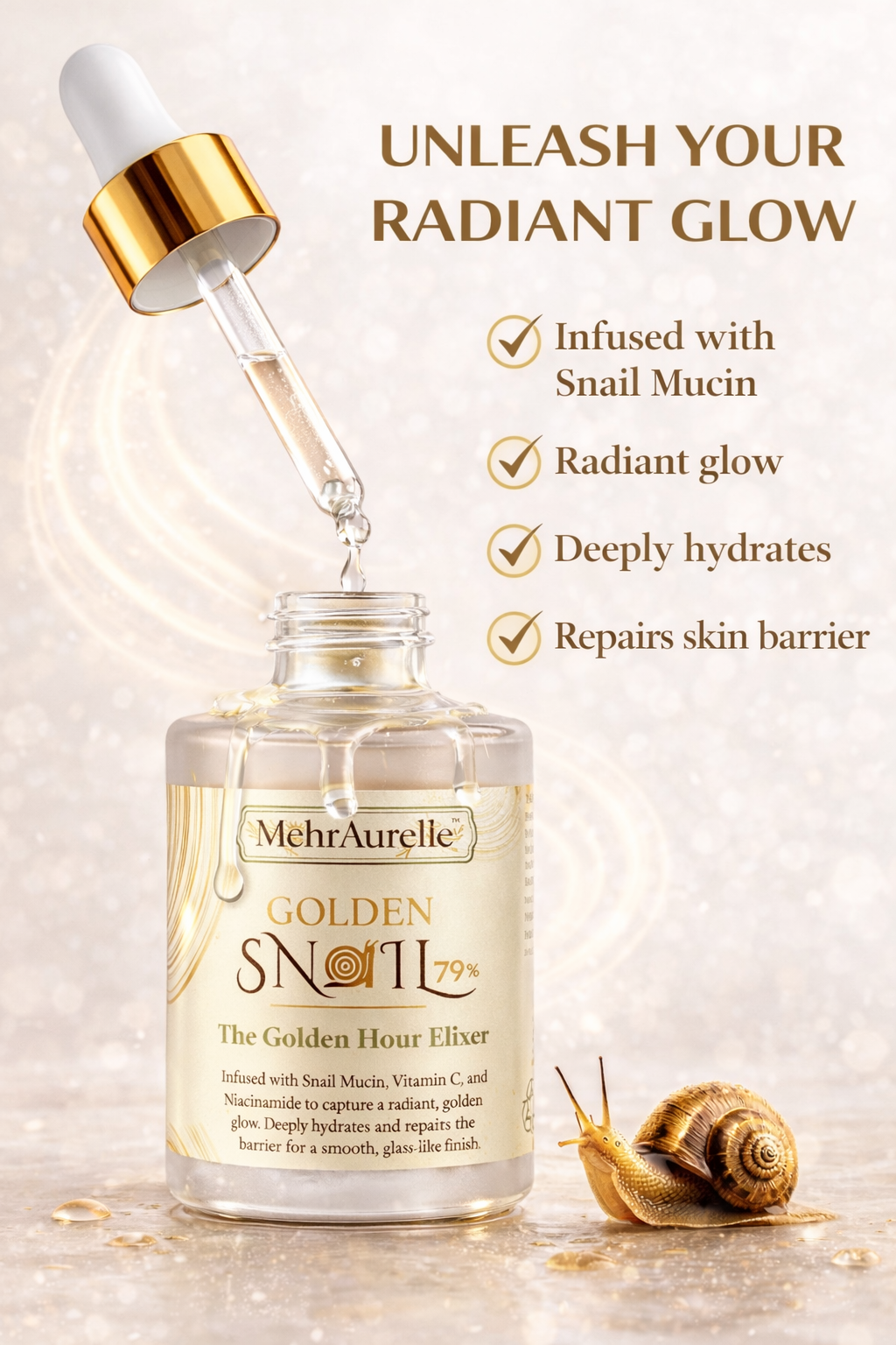 The Golden Hour Elixir (79% Serum)