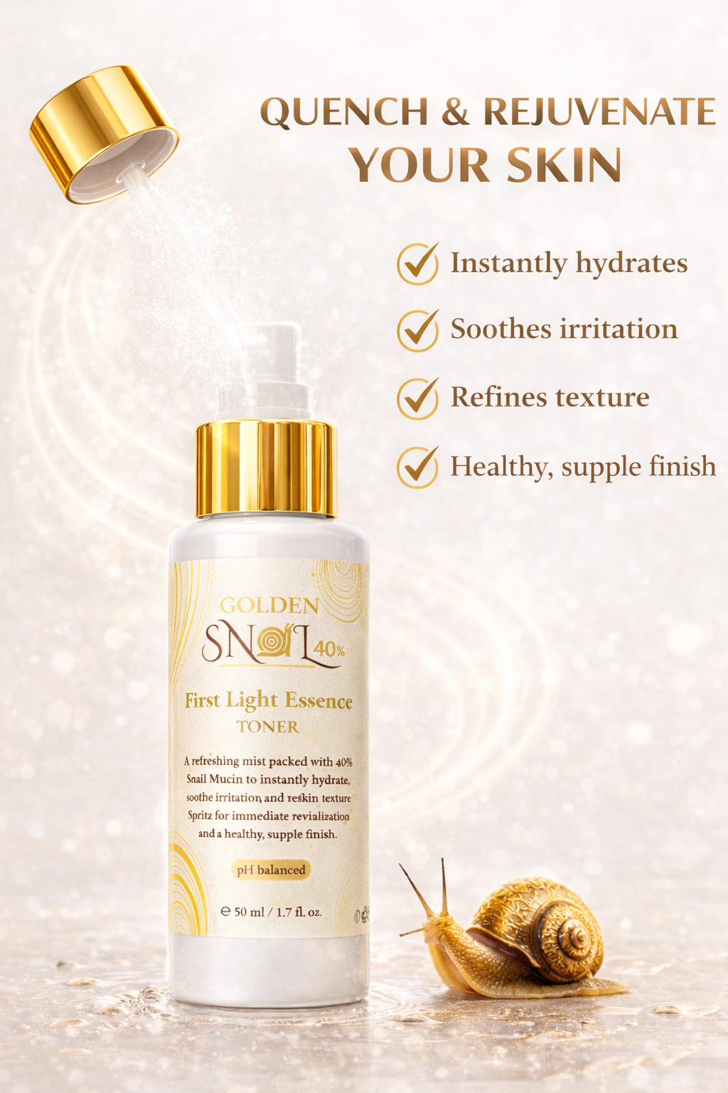 First Light Essence (40% Toner Mist)